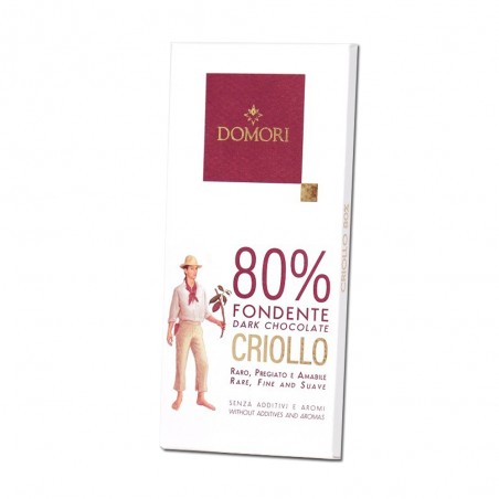 Cioccolato Fondente 80% Criollo Domori