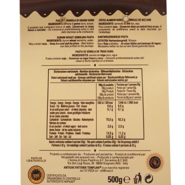 paccheri di gragnano IGP