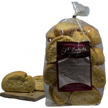 O' Mascuotto Pane Biscottato frese di mais panificio ricca