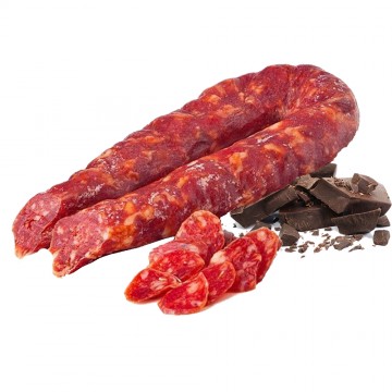 salsiccia secca con cioccolato