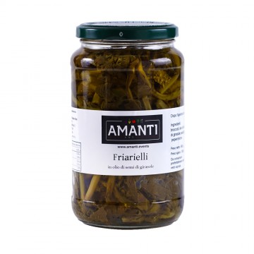 Friarielli broccoli alla Napoletana Saltati in Vaso