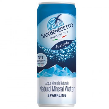 acqua san benedetto frizzante lattina